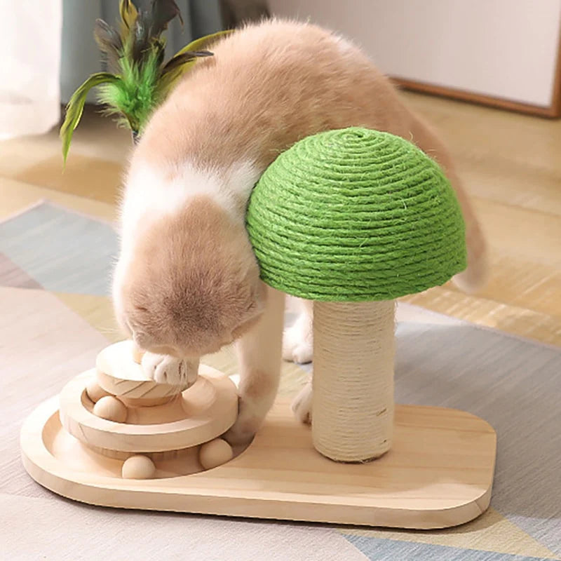 Pet Tree Scratching Post with Toy | Cat Scratchers