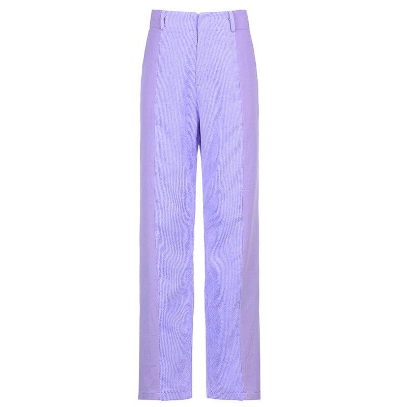 Clothing | Women's Patchwork Corduroy Trousers 