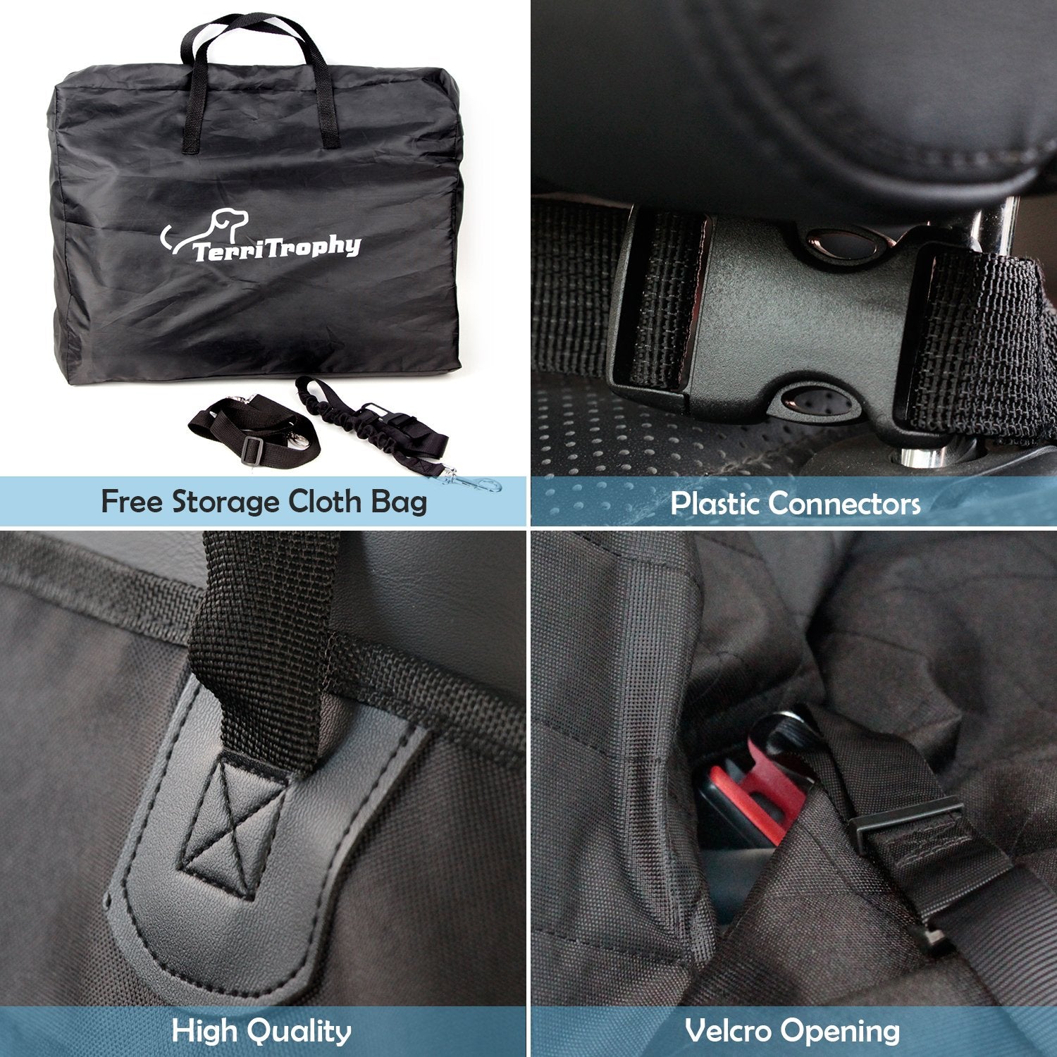 Pet Seat Cover for Cars, Trucks, and SUVs