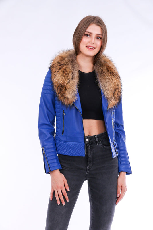 Leather Biker Jacket | Stylish Outerwear
