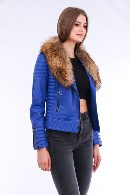 Leather Biker Jacket | Stylish Outerwear