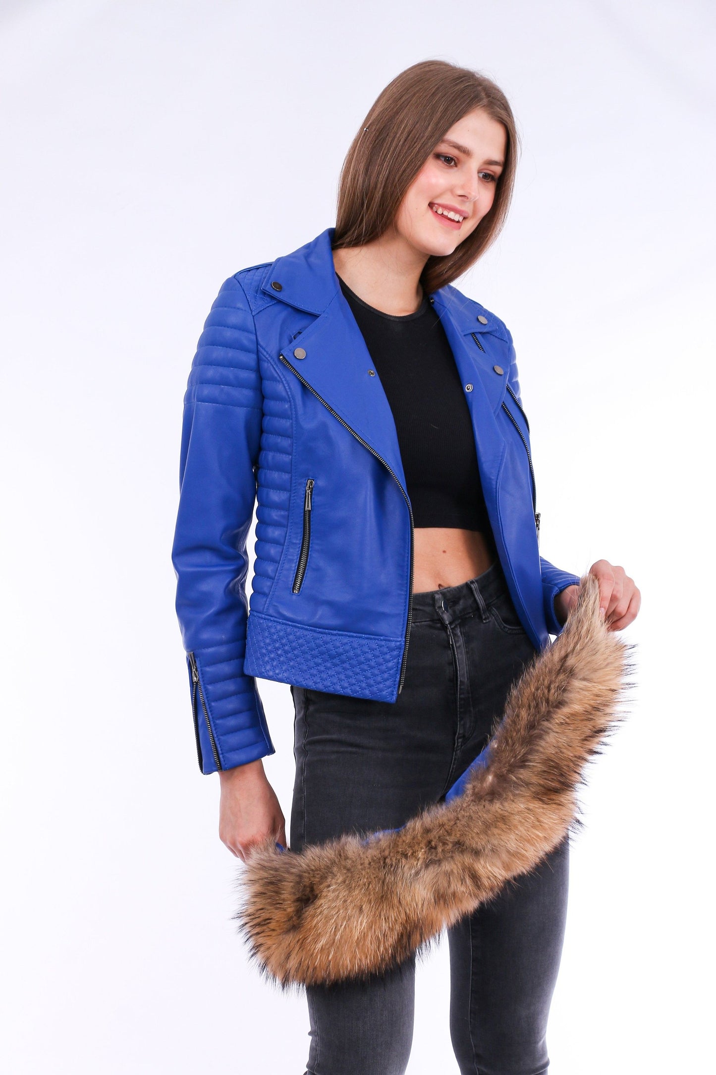 Leather Biker Jacket | Stylish Outerwear