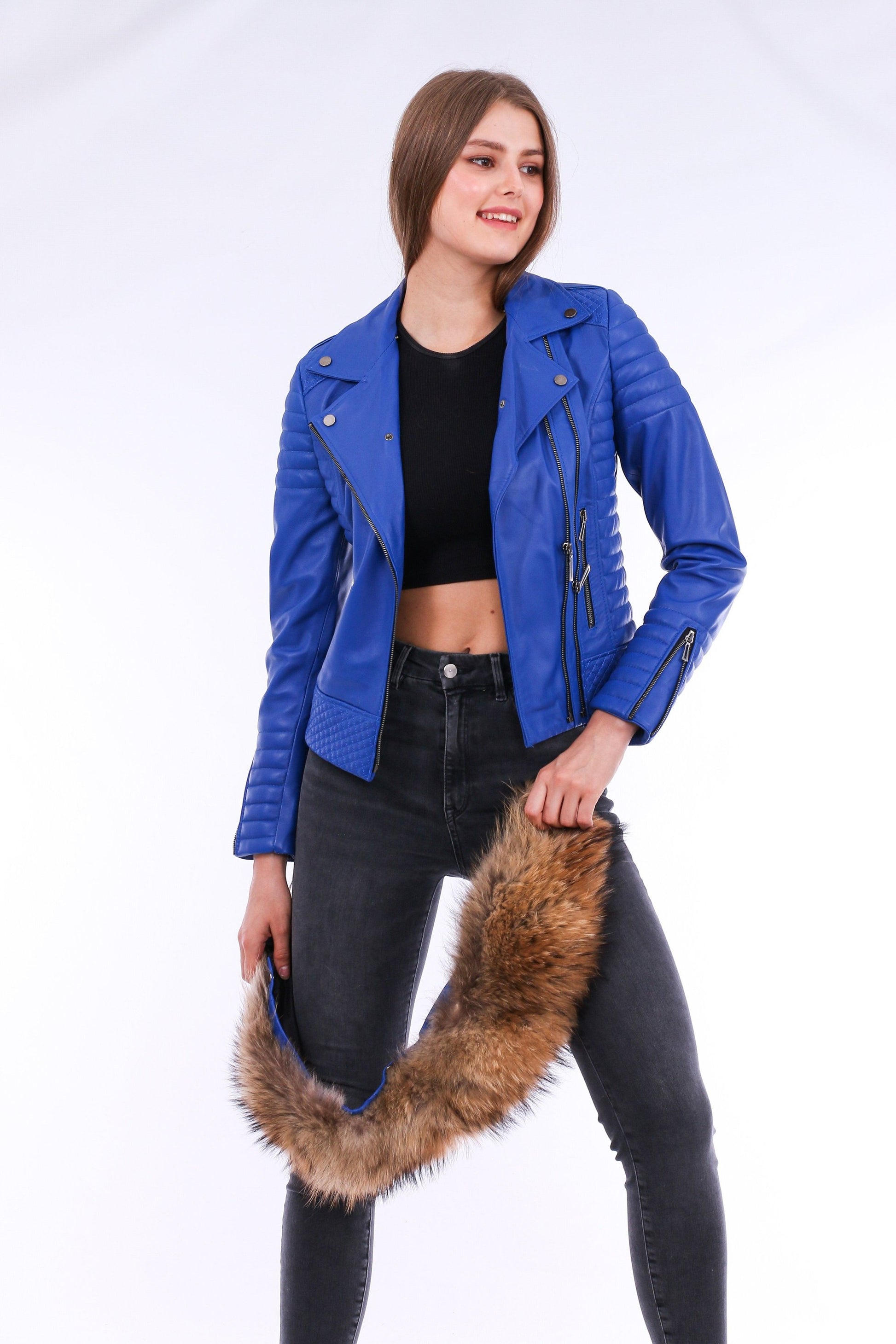 Leather Biker Jacket | Stylish Outerwear