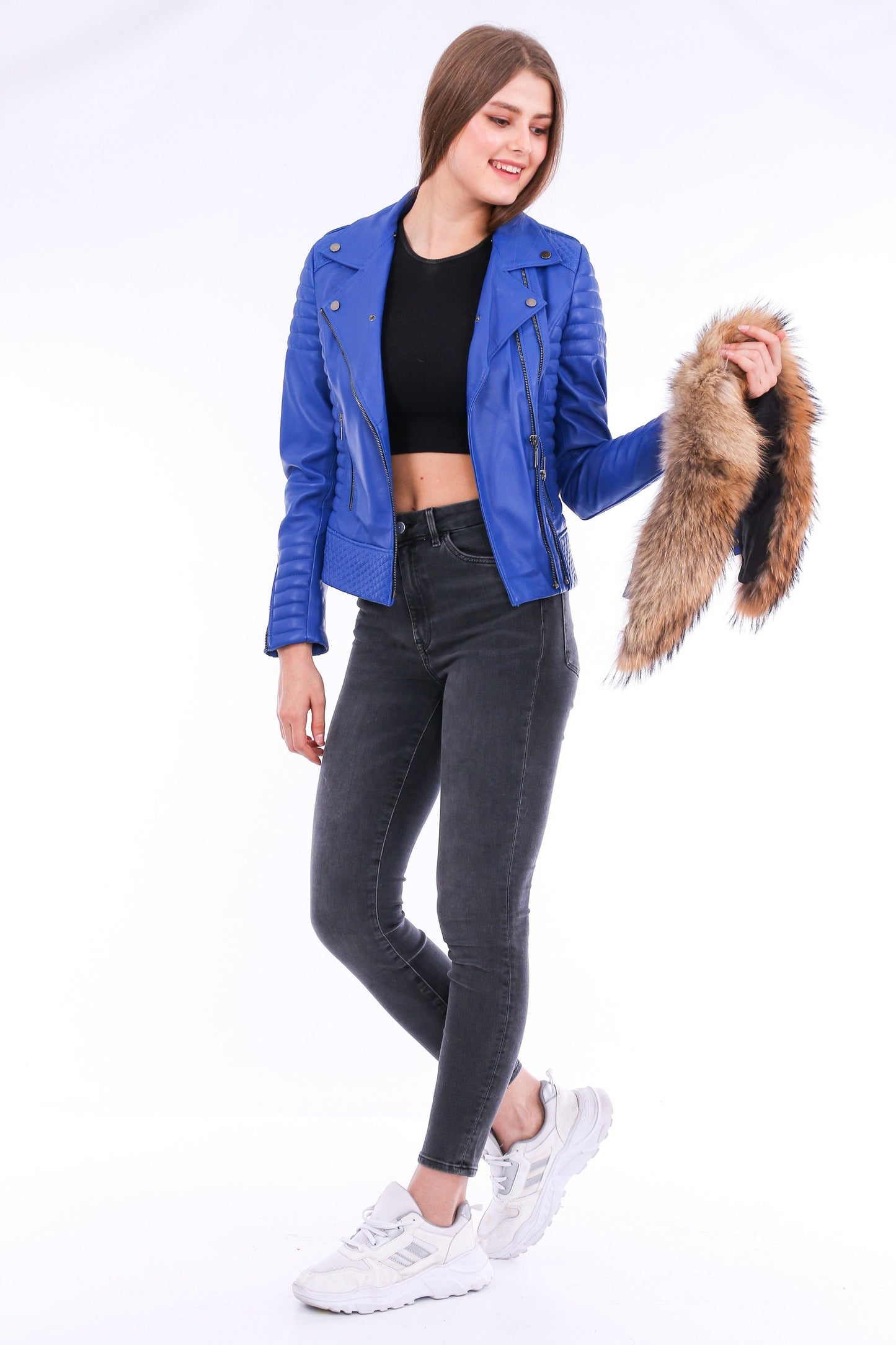 Leather Biker Jacket | Stylish Outerwear