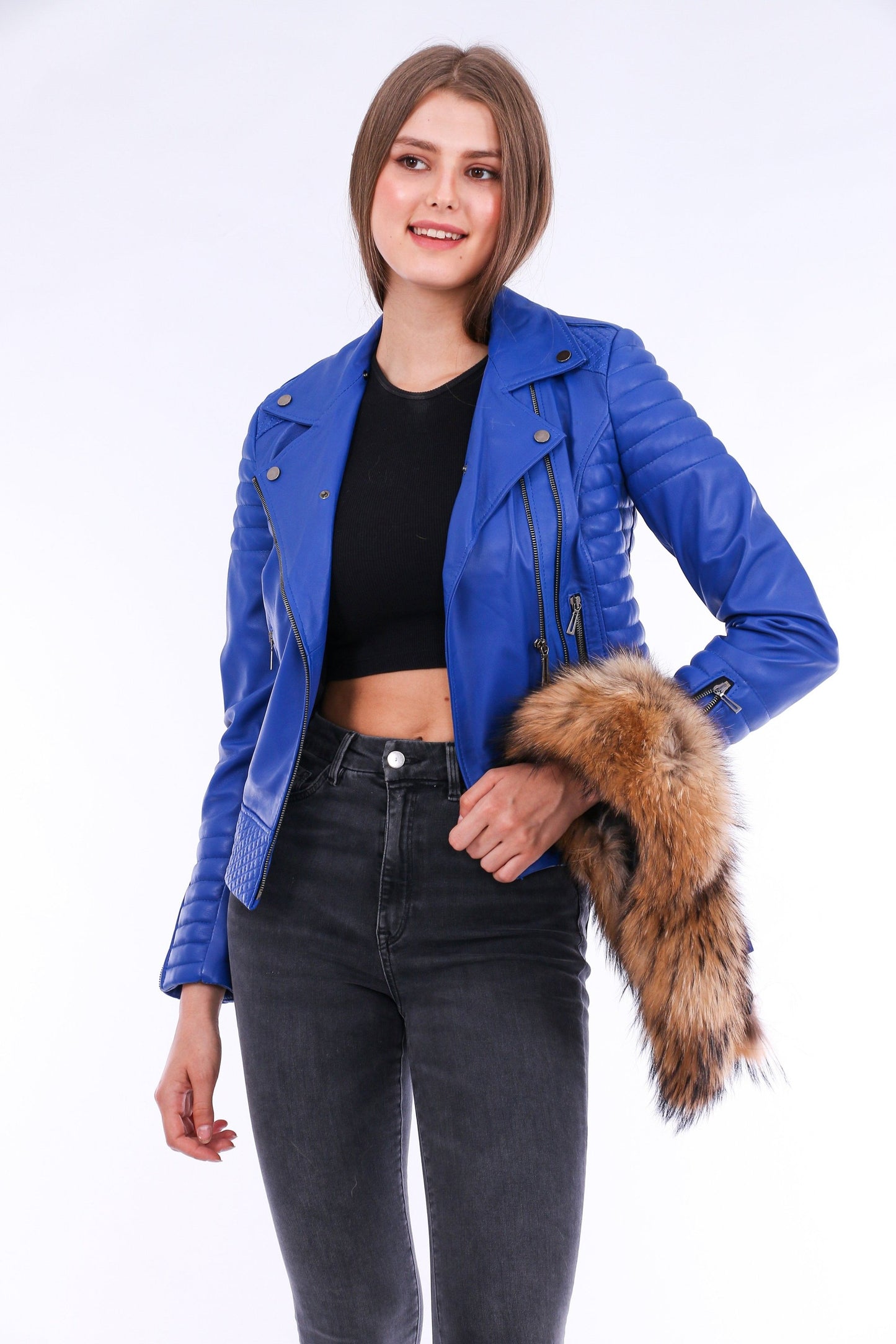 Leather Biker Jacket | Stylish Outerwear
