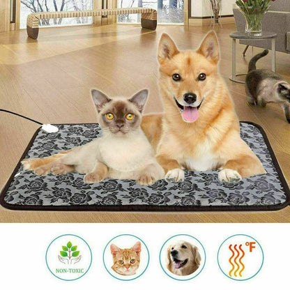 LateurGo Thermal Heating Waterproof Bed Pad for Pets - Adjustable and Comfortable