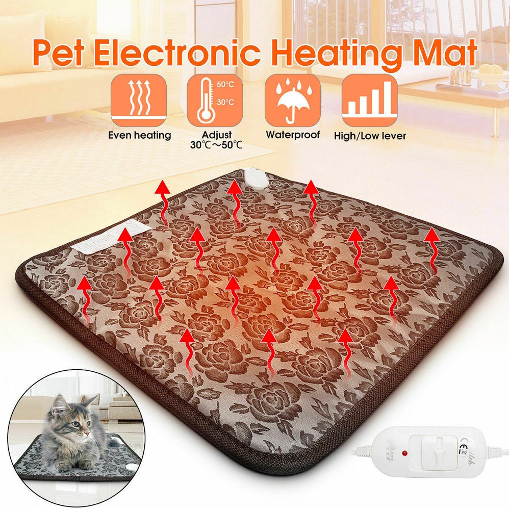 LateurGo Thermal Heating Waterproof Bed Pad for Pets - Adjustable and Comfortable