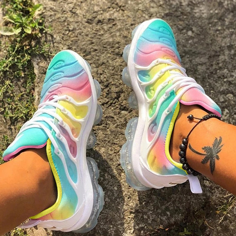 Colorful Women's Running Sneakers | Fitness Shoes