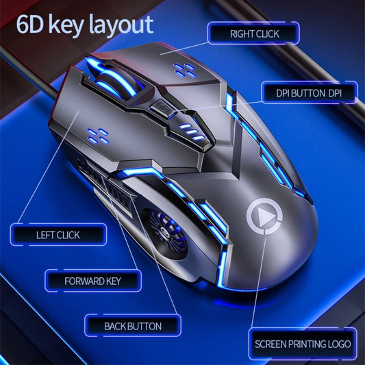 LateurGo Dragon 6 Buttons Gaming Mouse