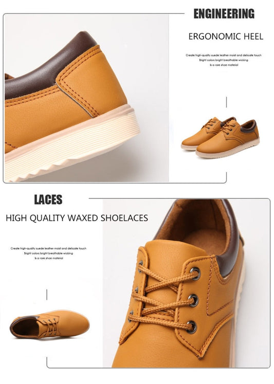 Men Casual Flat Oxford Sneakers | Stylish Footwear