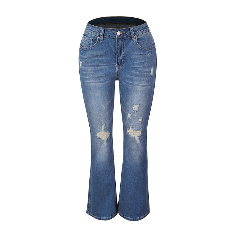  Flare Jeans: Stretch Vintage Fashion Streetwear