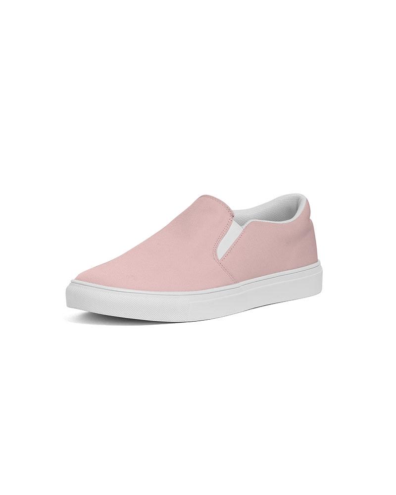 LateurGo Women's Rose Pink Slip-on Canvas Sports Shoes - Comfortable and Trendy