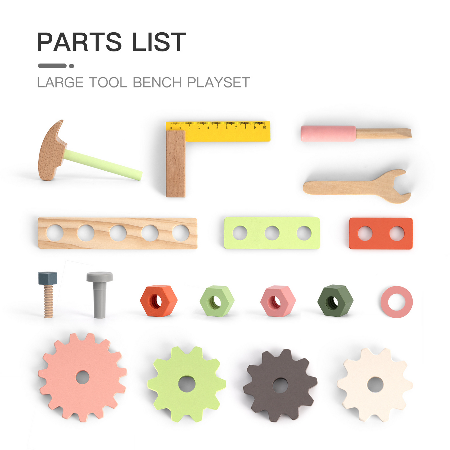 Buy Mini Wooden Play Tool | Workbench Set for Kids