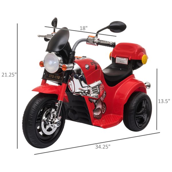 6V electric motorcycle ride-on toy for kids - LateurGo