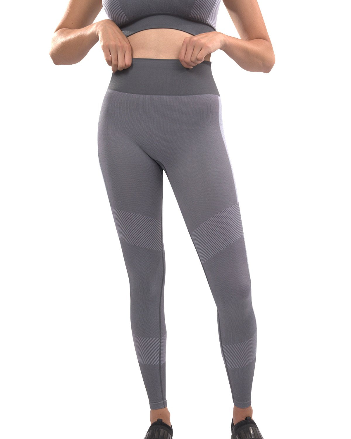Seamless Grey Leggings | Comfortable Activewear