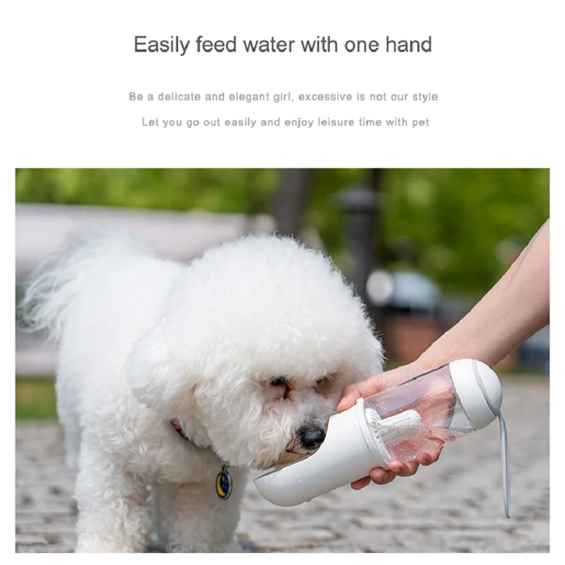 LateurGo Outdoor Travel Pet Water Dispenser - Pet Dog Cat Water Bottle