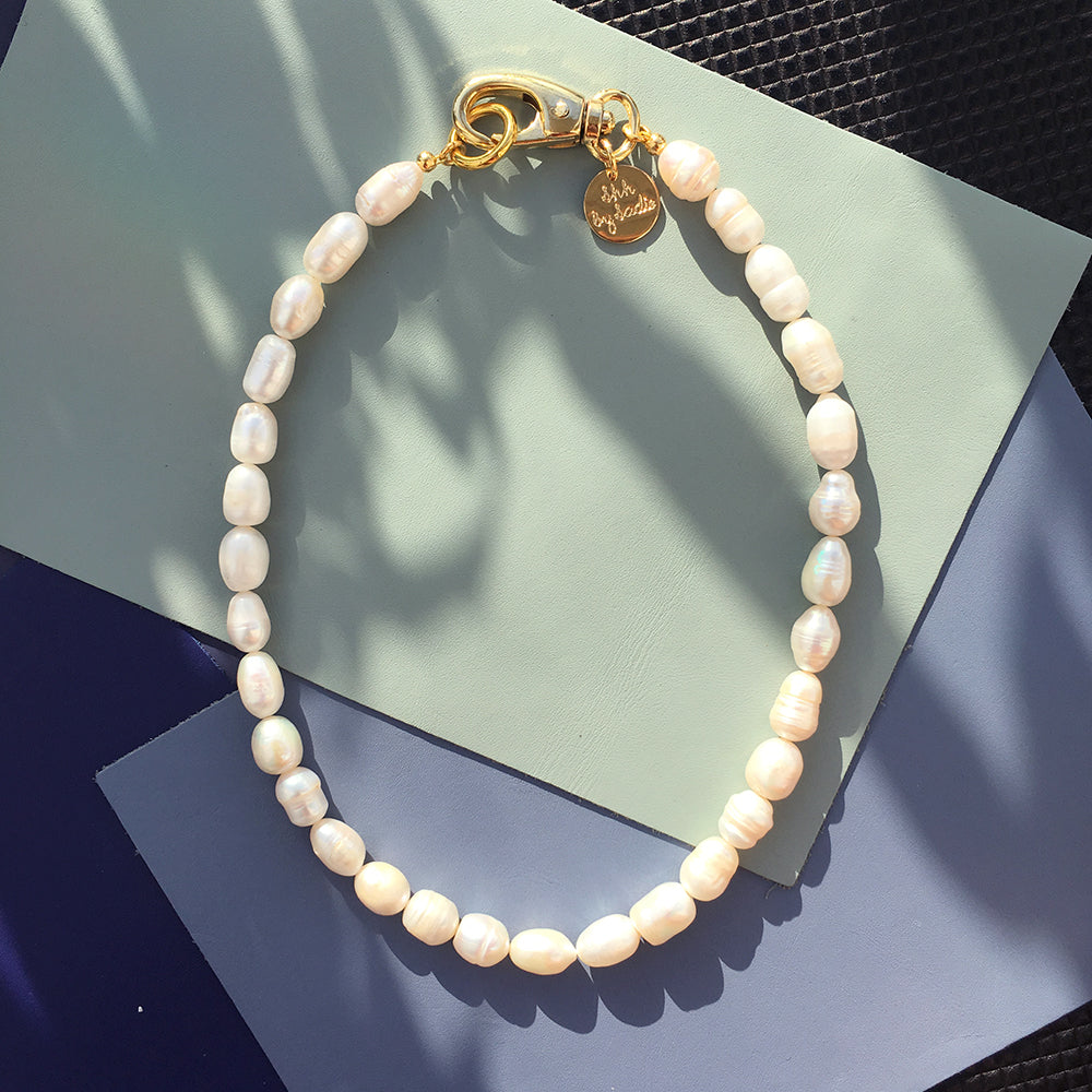 LateurGo Pearl Hardware Necklace
