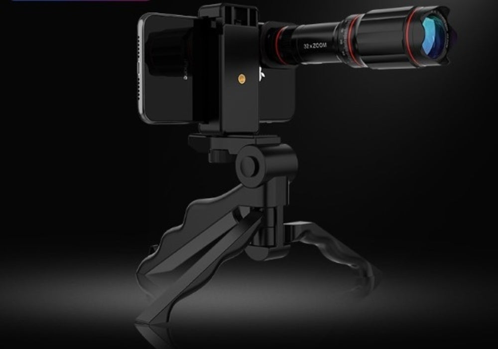 LateurGo Ultra Crystal HD 32x Zoom Telescope - Mobile Phone Camera Lens Set