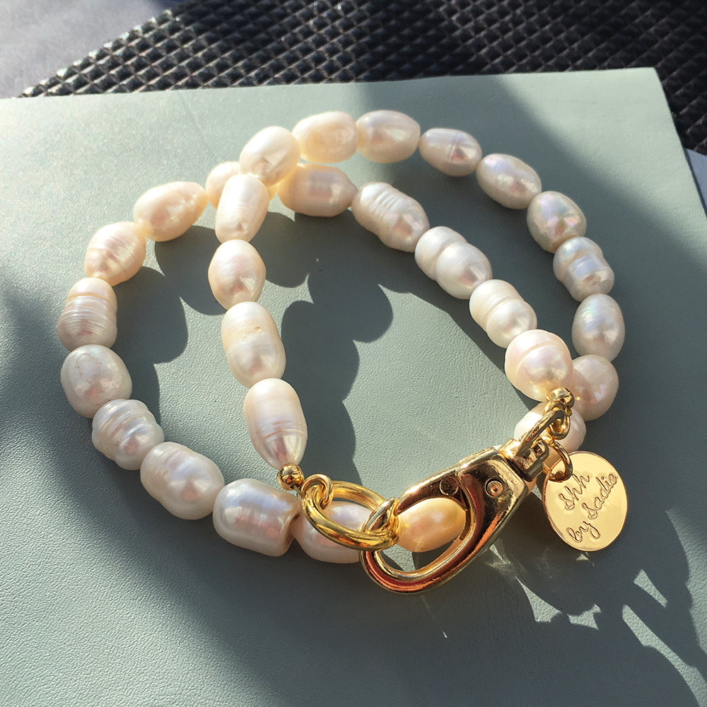 LateurGo Pearl Hardware Necklace