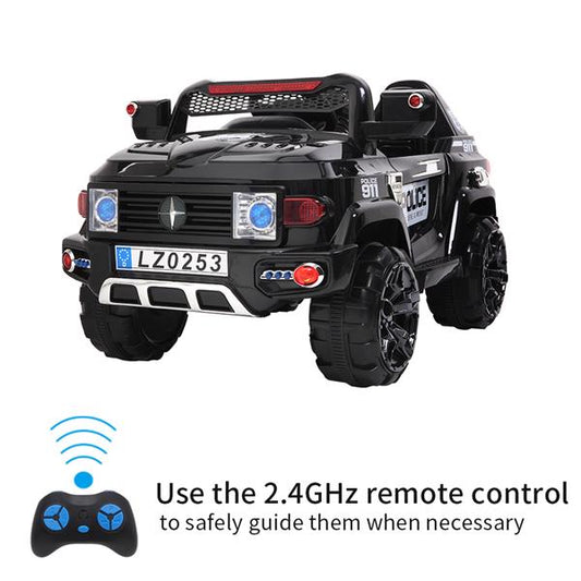 LateurGo Off-Road Police Car Double Drive with 2.4G Remote Control