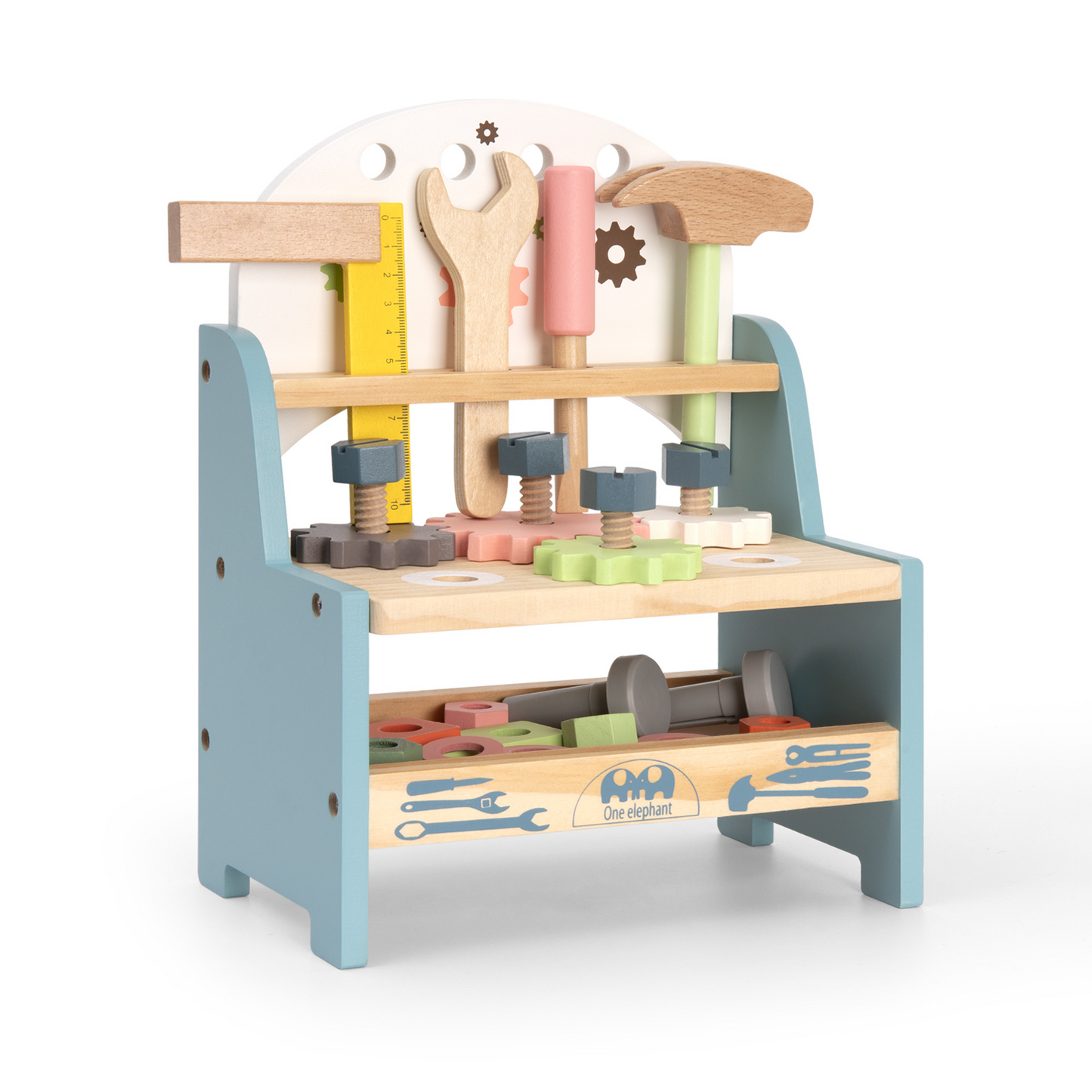 Buy Mini Wooden Play Tool | Workbench Set for Kids