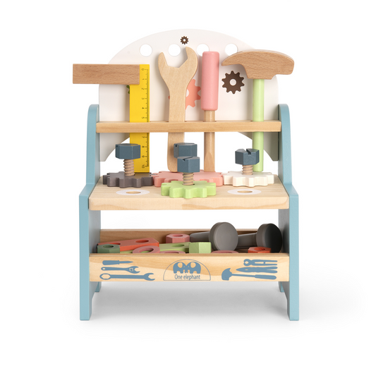 Buy Mini Wooden Play Tool | Workbench Set for Kids