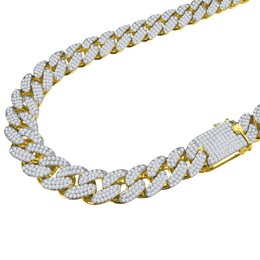 STALLION 18MM Gold Cuban Chain - Bold & Stylish