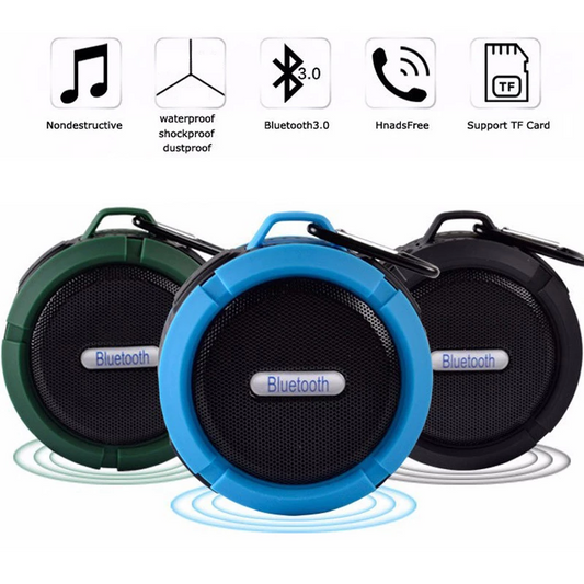 Mini Waterproof Bluetooth Speaker | Suction Cup 