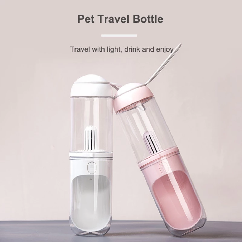 LateurGo Outdoor Travel Pet Water Dispenser - Pet Dog Cat Water Bottle