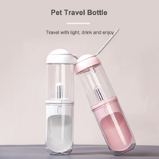 LateurGo Outdoor Travel Pet Water Dispenser - Pet Dog Cat Water Bottle