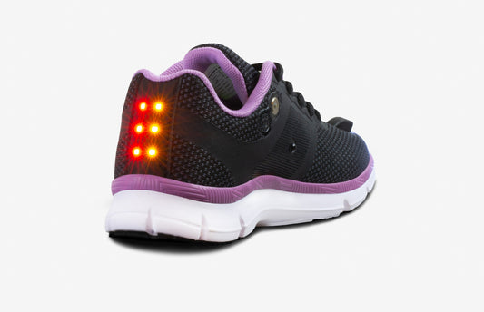 LateurGo Women's Night Runner Shoes With Built-in Safety Lights - Safe and Stylish