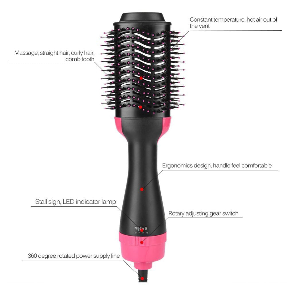 LateurGo 2 in 1 Hot Hair Brush and Multifunctional Hair Dryer