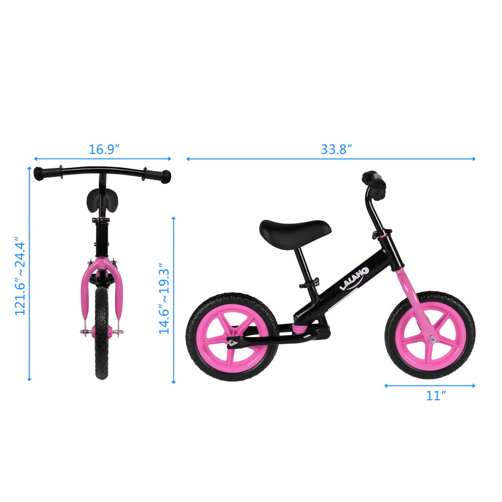 LateurGo kids balance bike, pedal-free and height-adjustable for easy learning