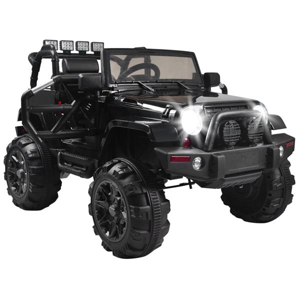 LateurGo 12V Kids Ride On Car SUV with MP3, RC Remote Control, and LED Lights