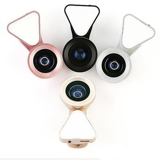 Glow Face 3-in-1 Photo Lens and Fill Lighting Clip