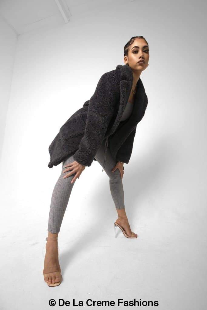 LateurGo Jacqueline oversized teddy coat, perfect for winter warmth and style