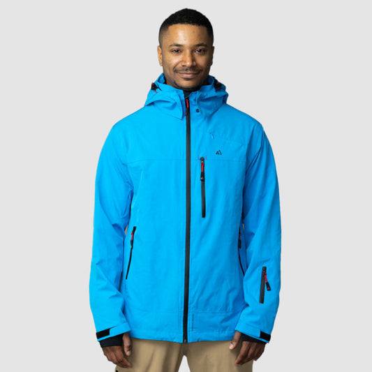 Adventure 2.0 Men's Light Blue Jacket | Traveling Jacket by LateurGo