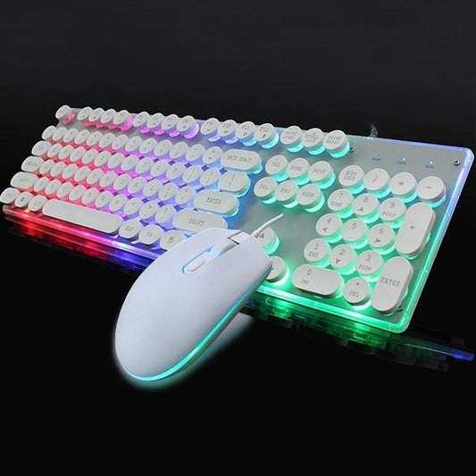 Dragon LED Backlight Gaming Keyboard Mouse Set