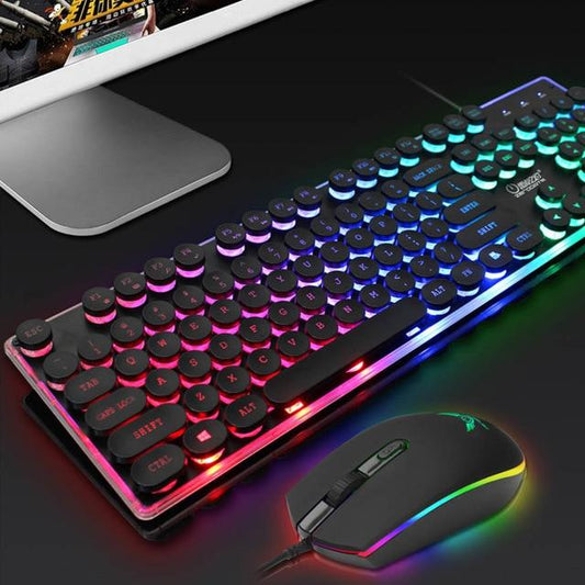 Dragon LED Backlight Gaming Keyboard Mouse Set