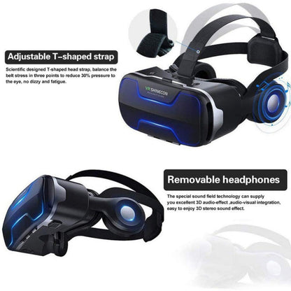 Dragon Flash VR Gaming Headset with Controller