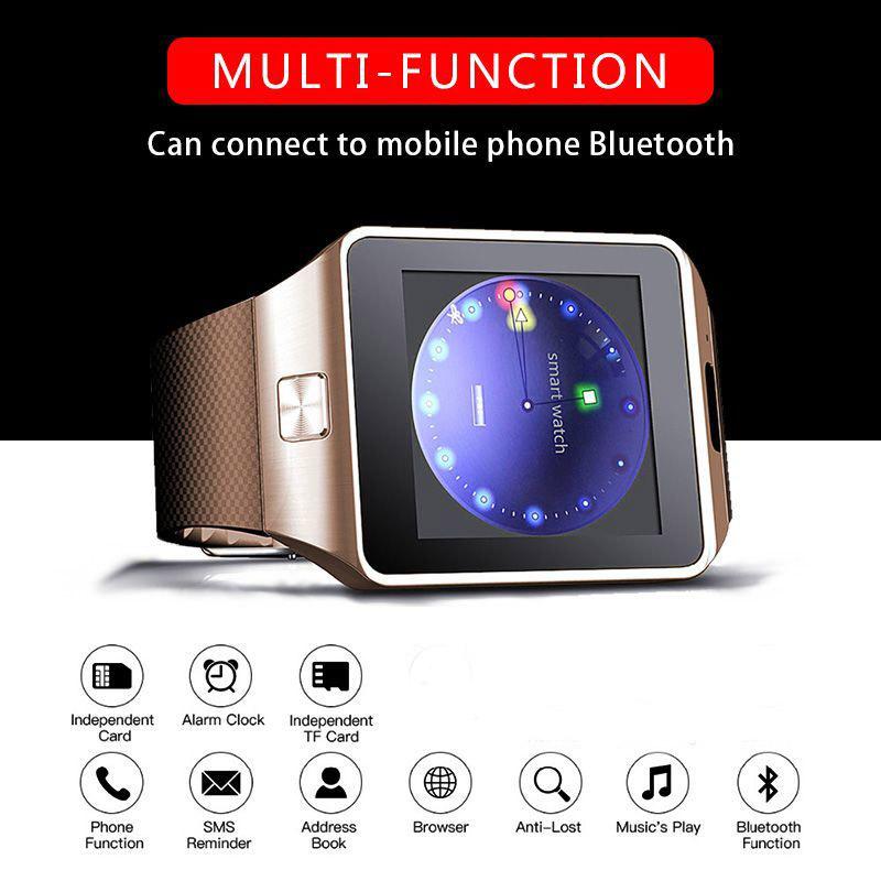 LateurGo Bluetooth Android Smart Watch with Camera, Clock, SIM, and TF Slot