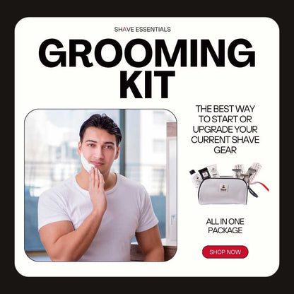 Shave Essentials Grooming Kit | Men's Grooming