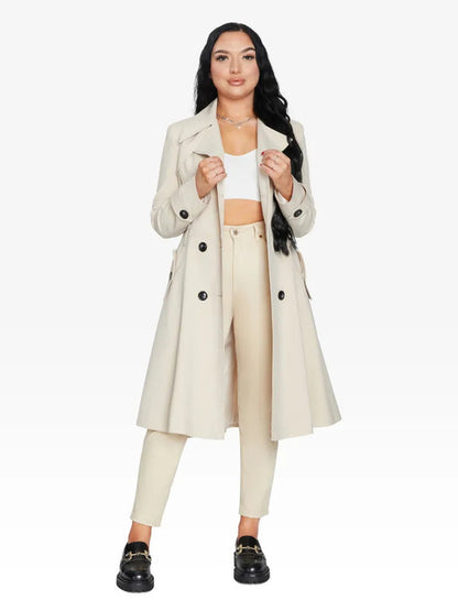 Online Double Breasted Trench Coat for Women | LateurGo 