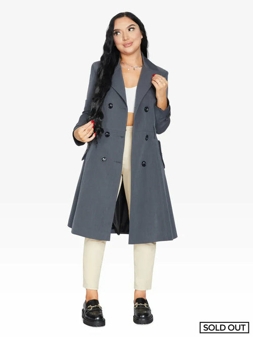 Online Double Breasted Trench Coat for Women | LateurGo 