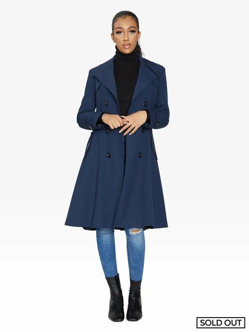 Online Double Breasted Trench Coat for Women | LateurGo 