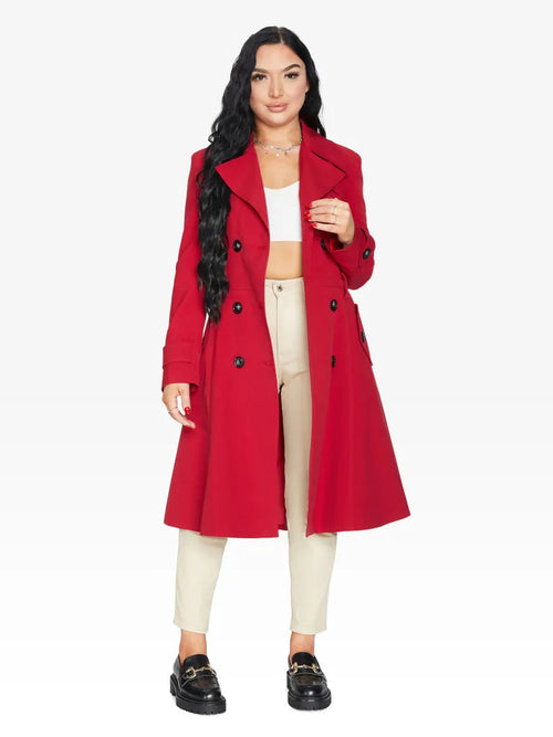 Online Double Breasted Trench Coat for Women | LateurGo 