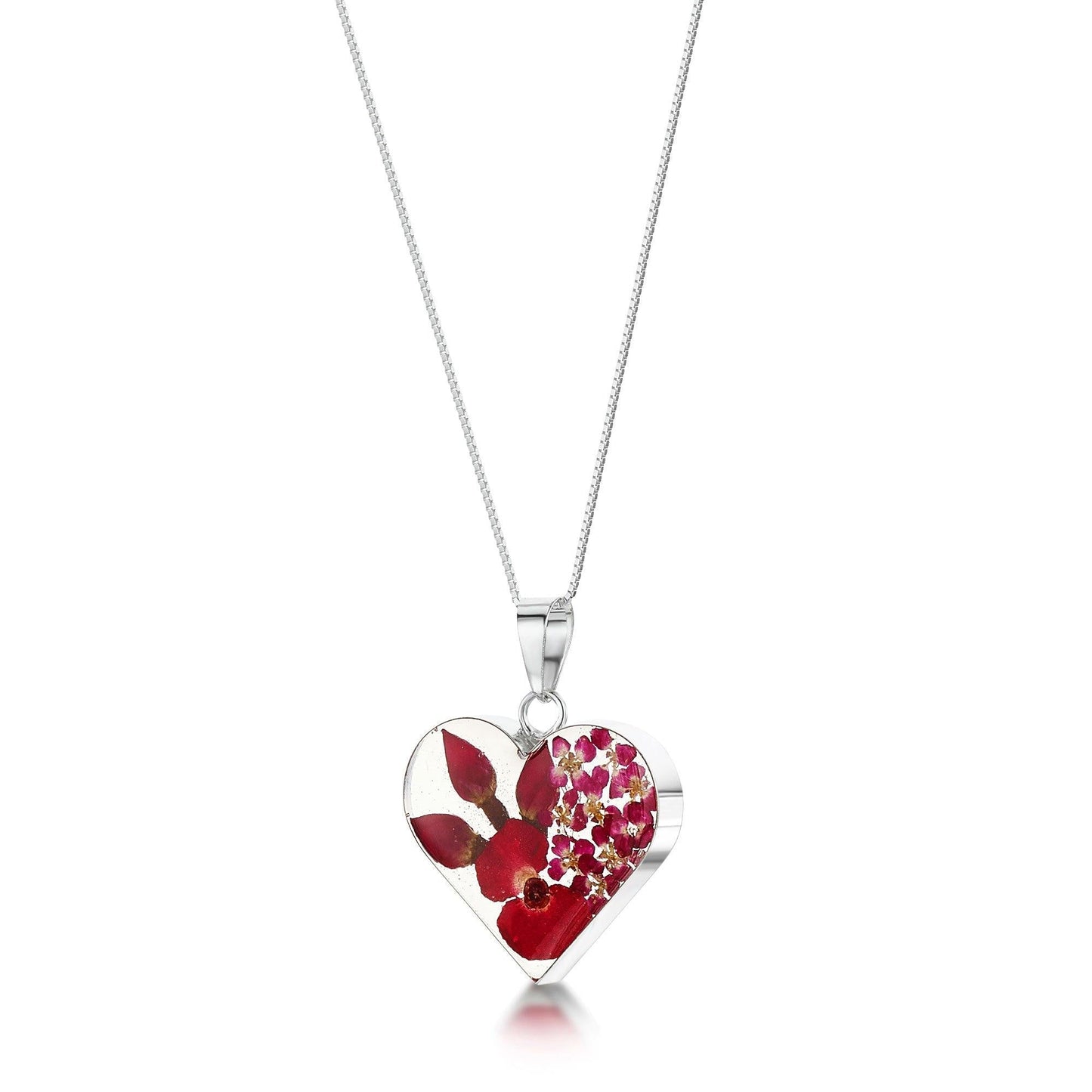Shrieking Violet® Poppy Rose Heart Necklace