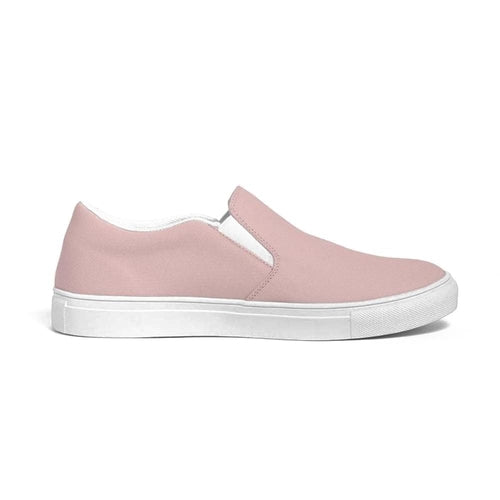 LateurGo Women's Rose Pink Slip-on Canvas Sports Shoes - Comfortable and Trendy