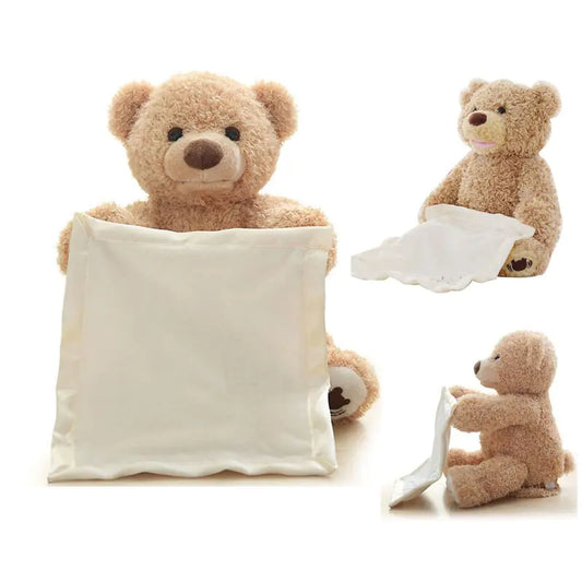 LateurGo Bear Hide and Seek Toy, fun plush toys for kids