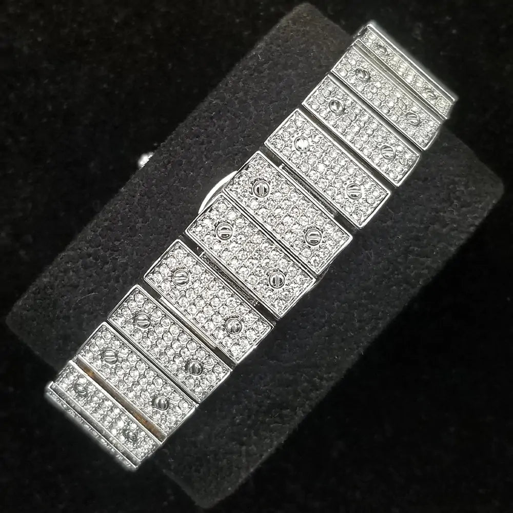 LateurGo Waterproof Full Diamond Men's Watch